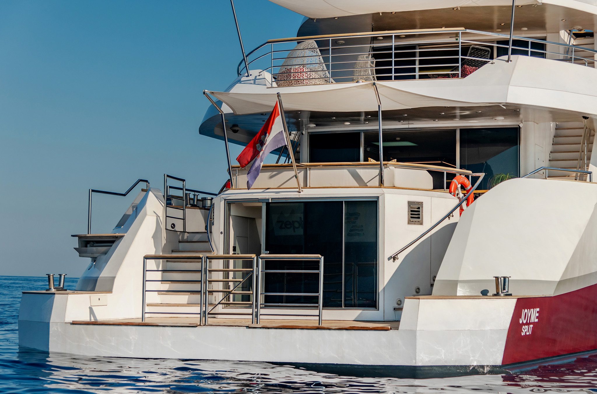 JOY ME yacht interior