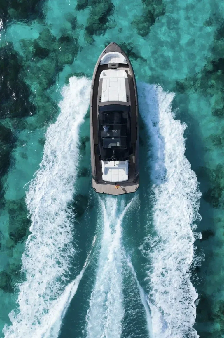 Vanquish 45 T-Top yacht interior