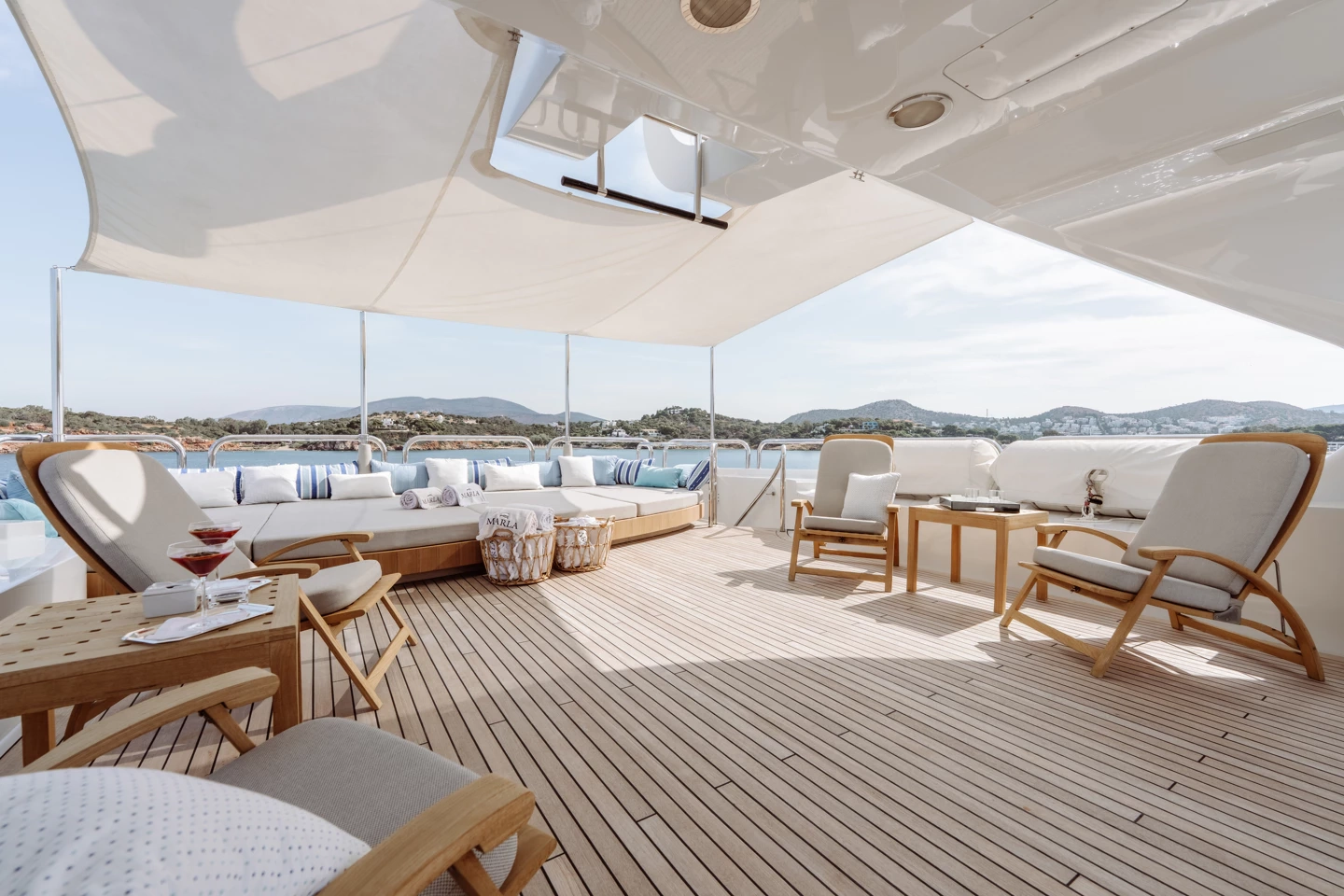 Amels 164 yacht detail