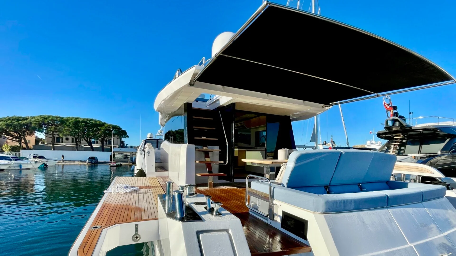 PARDO 60 yacht detail