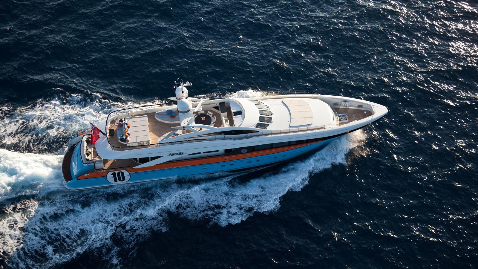 Aurelia yacht interior
