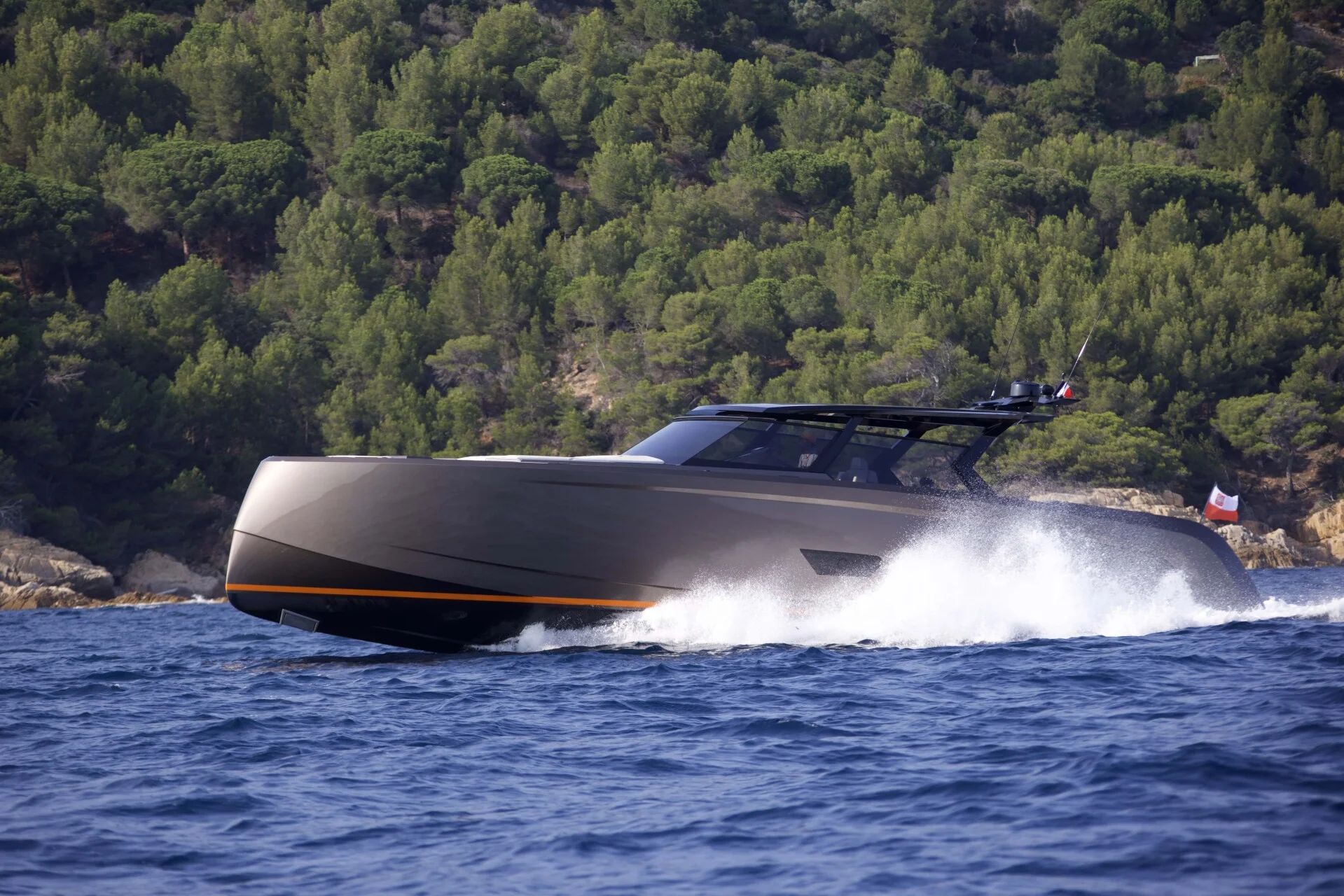 VANQUISH 58 luxury yacht charter French Riviera