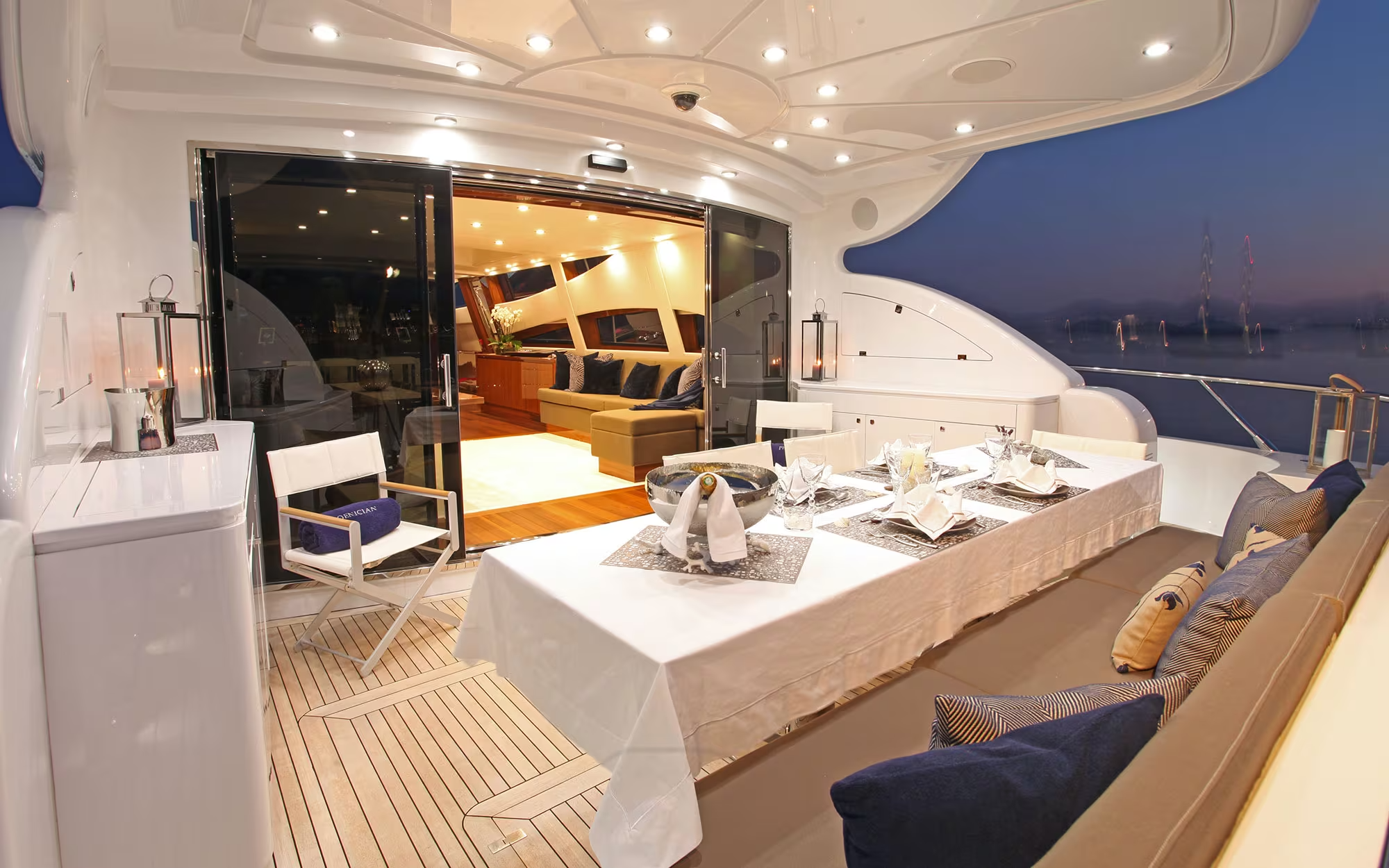 Phoenician  yacht interior