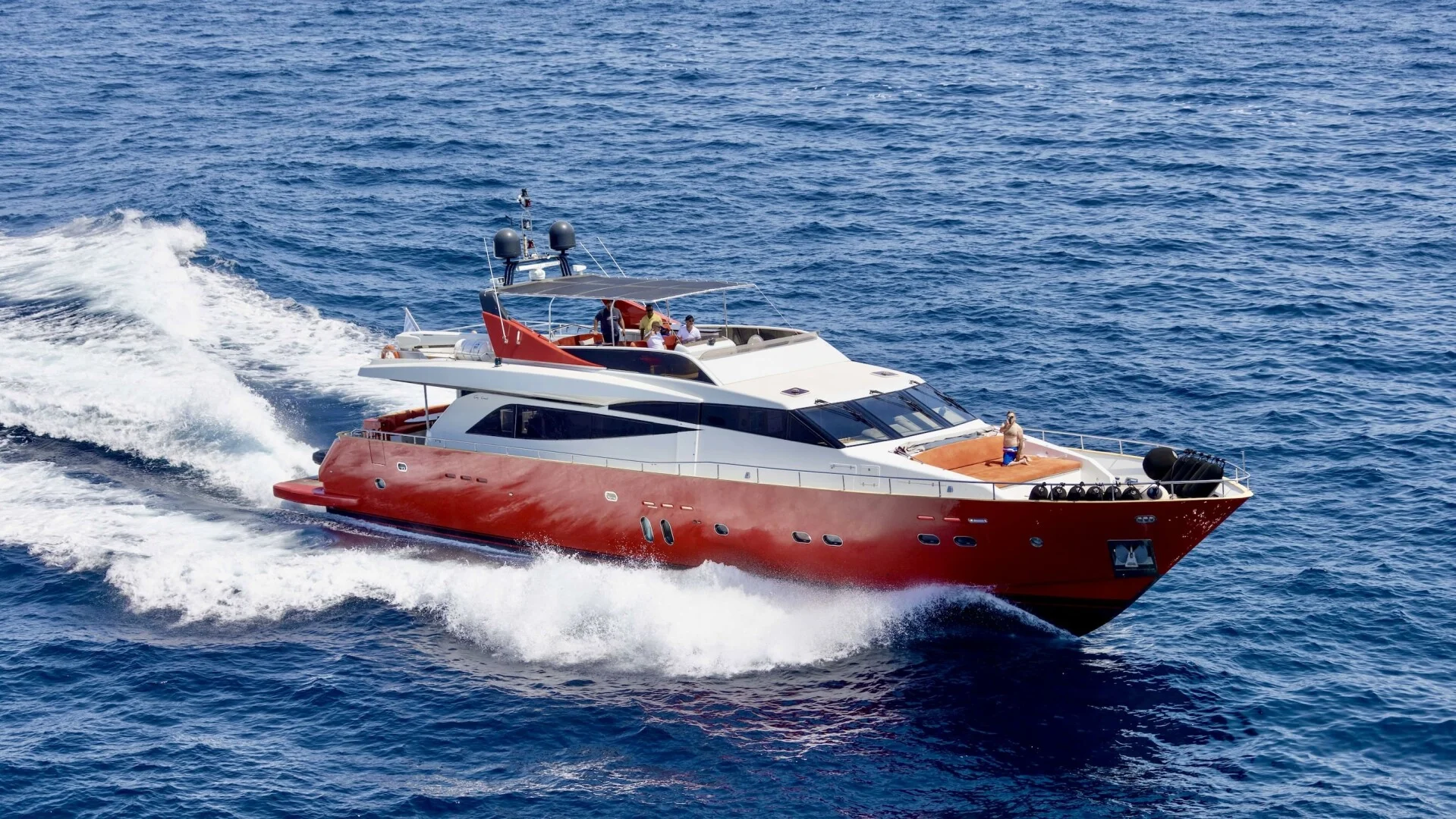 GUY COUACH 30 yacht detail