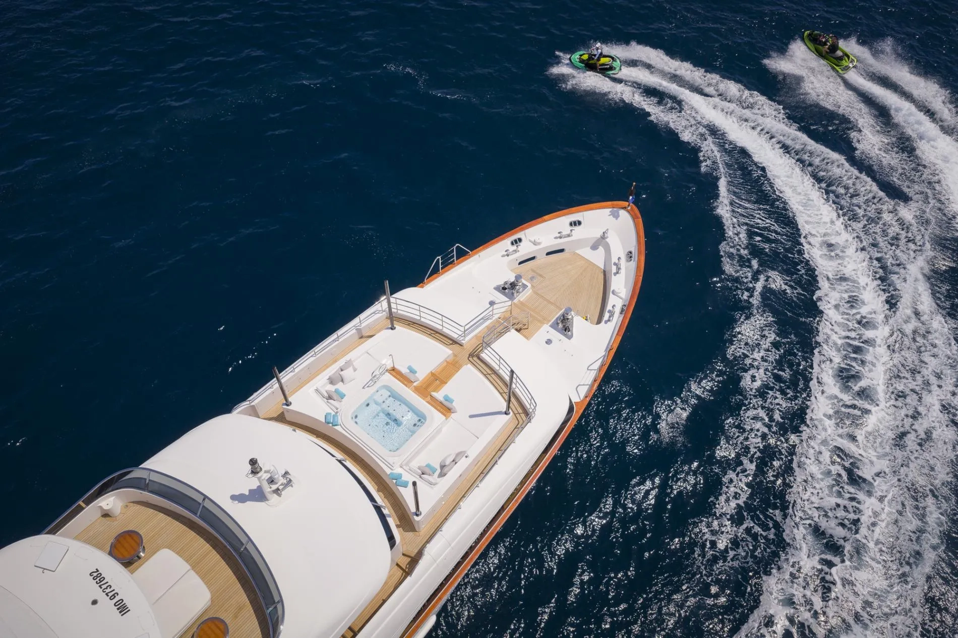 NELA yacht detail