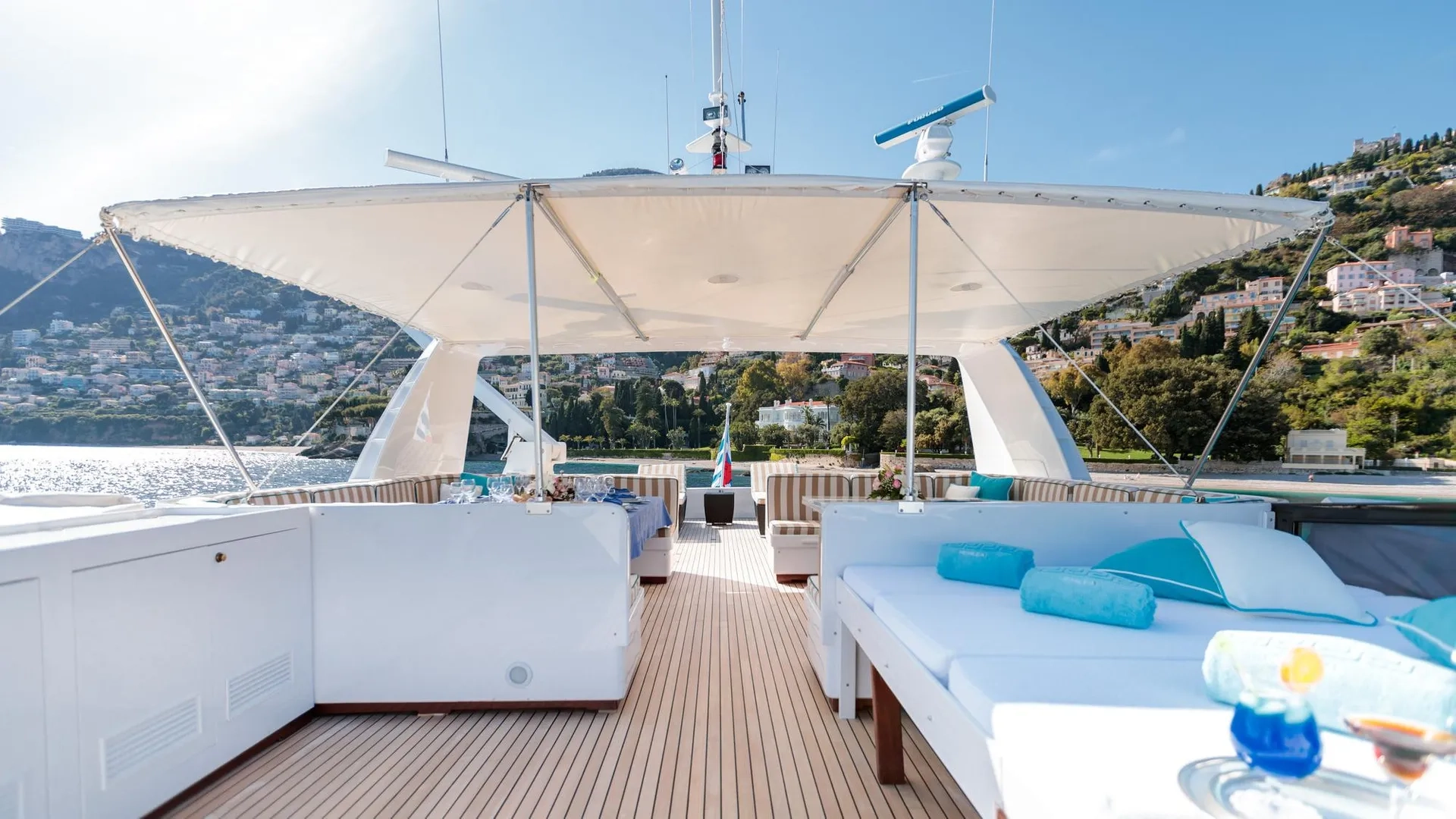 HEMILEA yacht detail