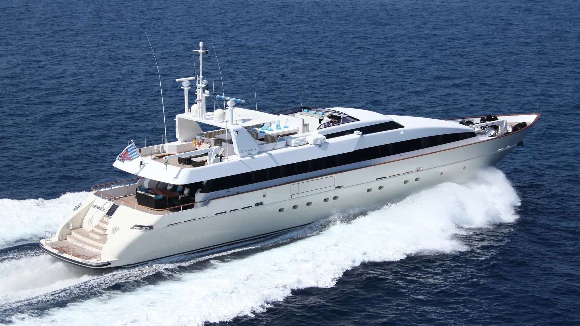 HEMILEA — 41m luxury yacht HEMILEA luxury yacht charter French Riviera