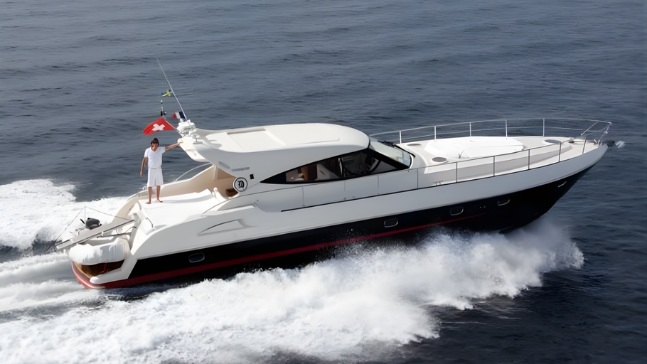 GIANETTI 55 SPORT — 17m luxury yacht GIANETTI 55 SPORT luxury yacht charter French Riviera