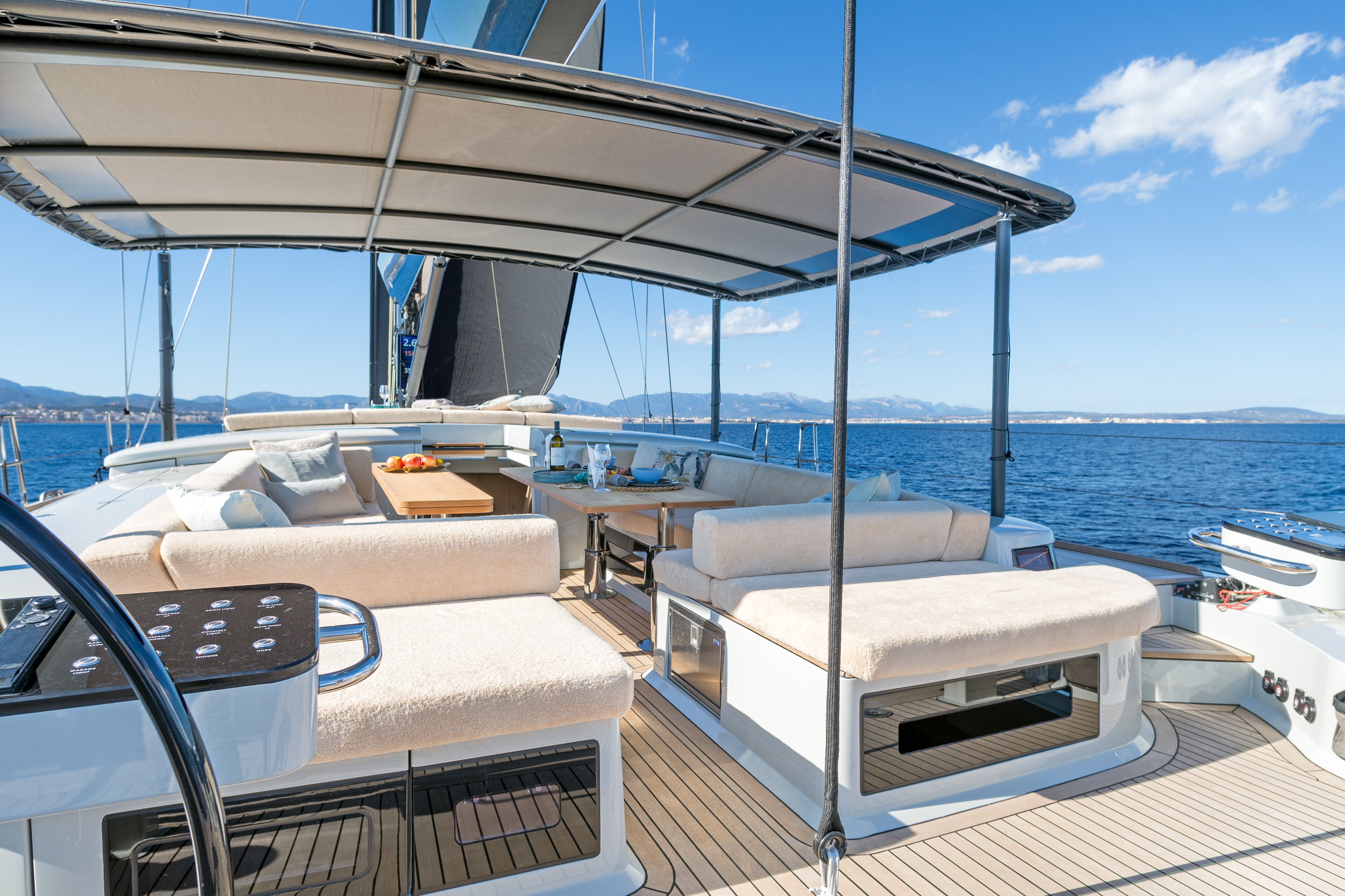 Yume yacht interior
