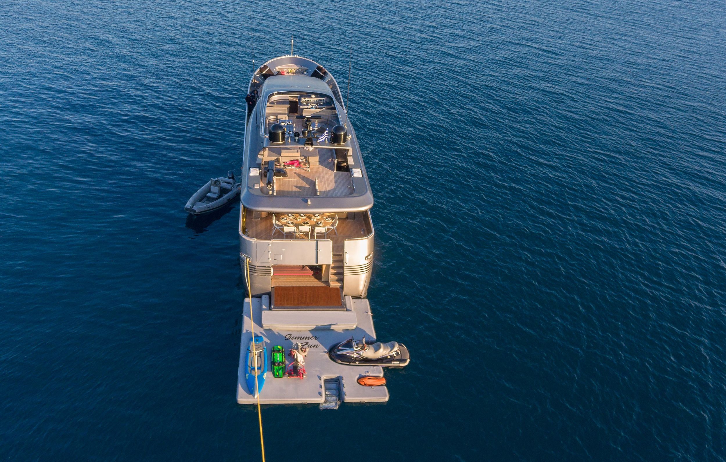 Summer Fun yacht detail