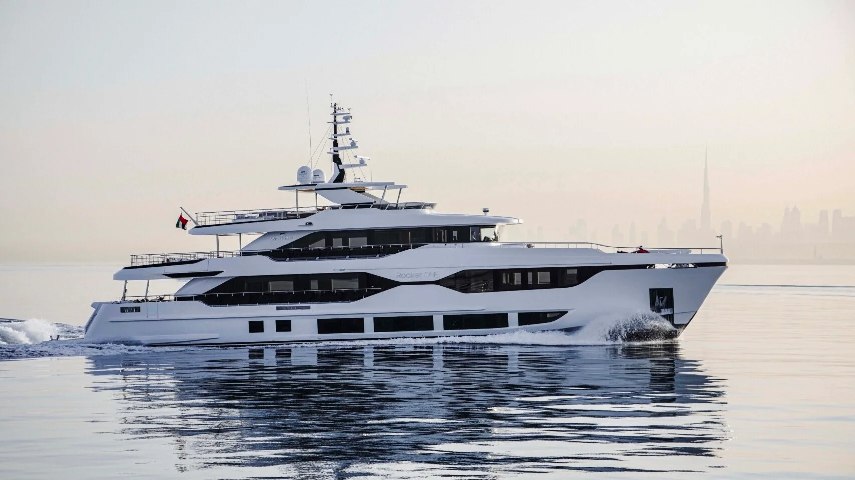 Rocket One yacht detail