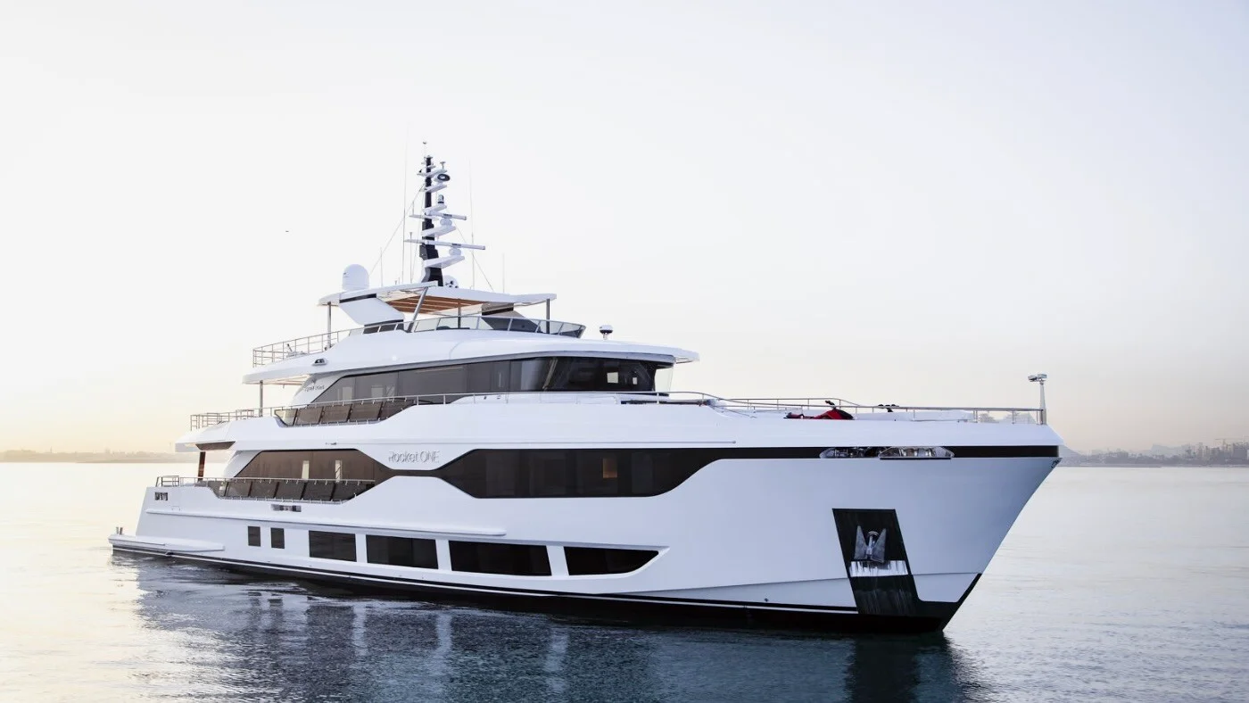 Rocket One — 37m luxury yacht Rocket One luxury yacht charter French Riviera