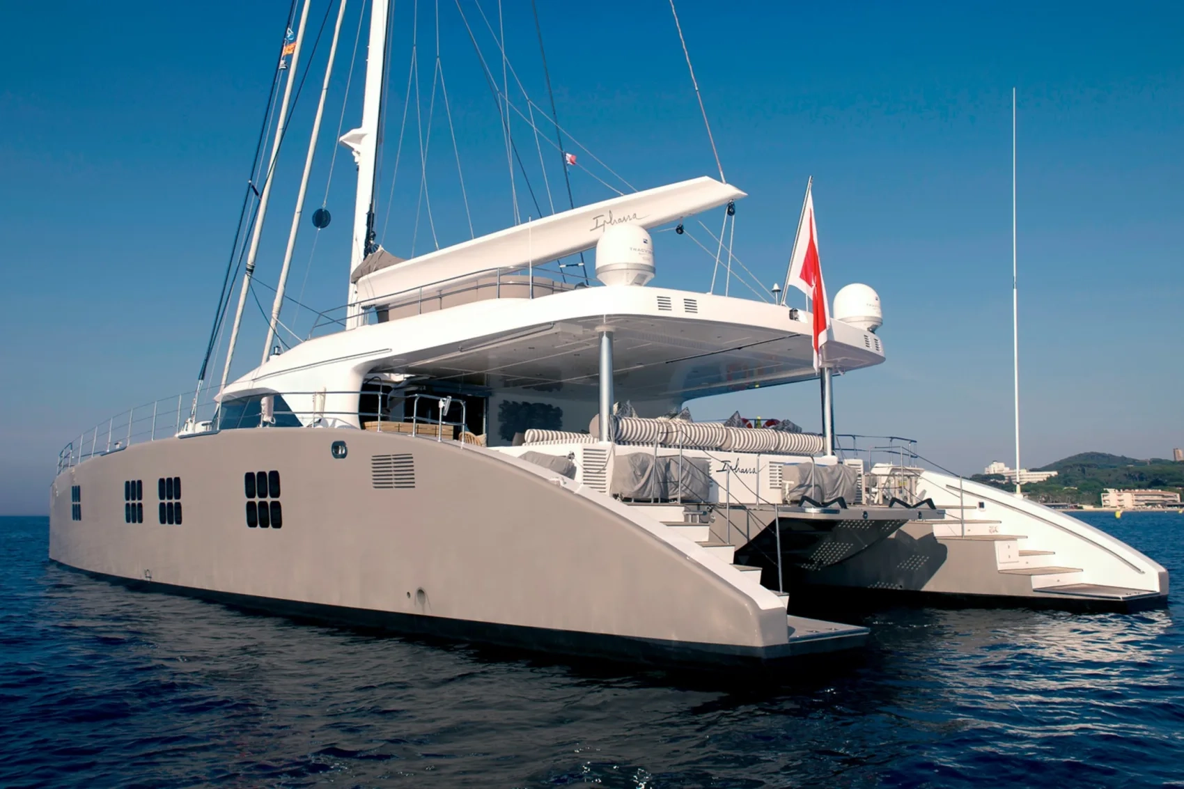 Ipharra yacht interior