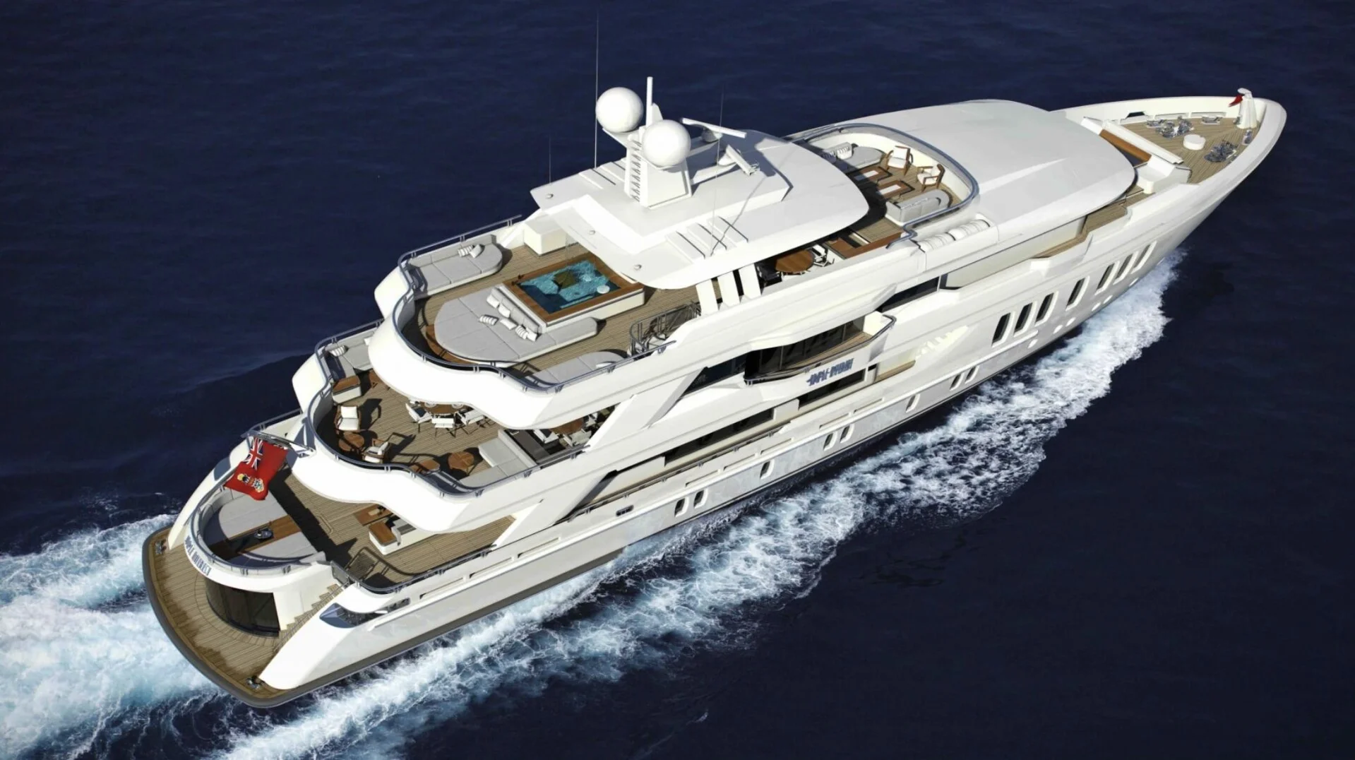 LIQUID SKY yacht interior
