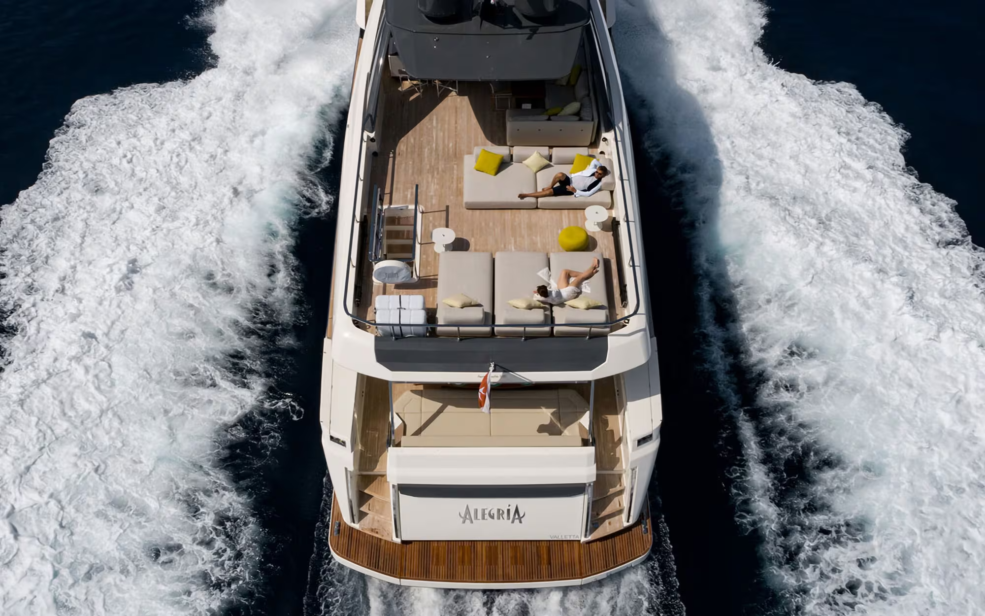 Alegria II yacht interior