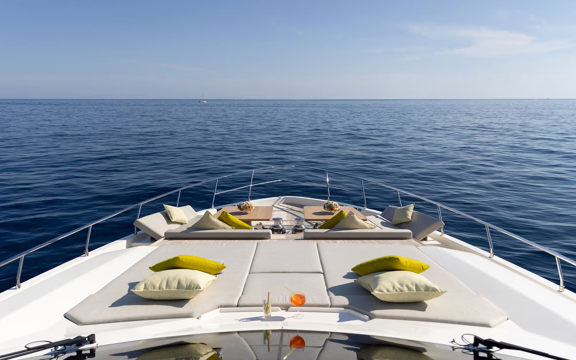 Alegria II yacht detail
