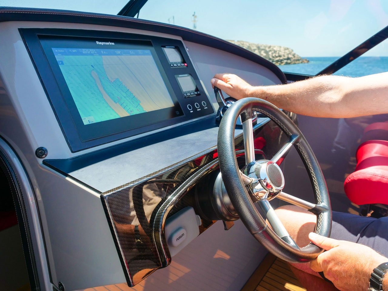 Wajer Curve 38 yacht detail