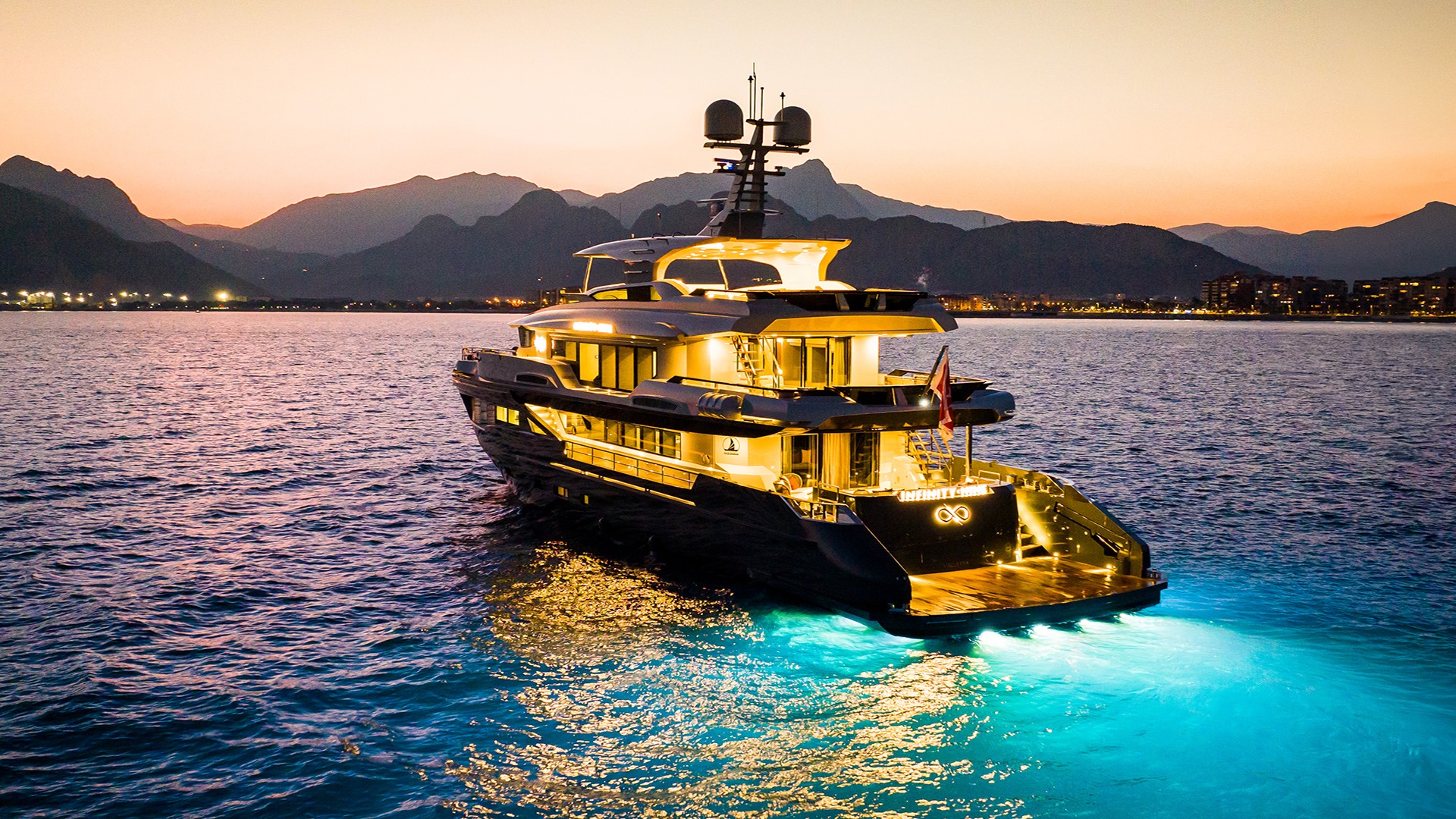 Infinity Nine yacht interior