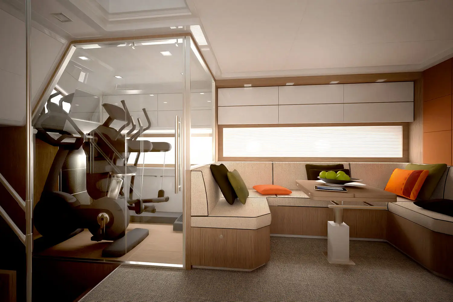 AZIMUT 58 yacht interior
